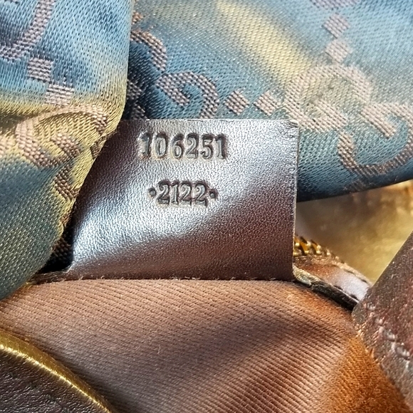 Auth Gucci large GG canvas leather tote - Picture 16 of 16